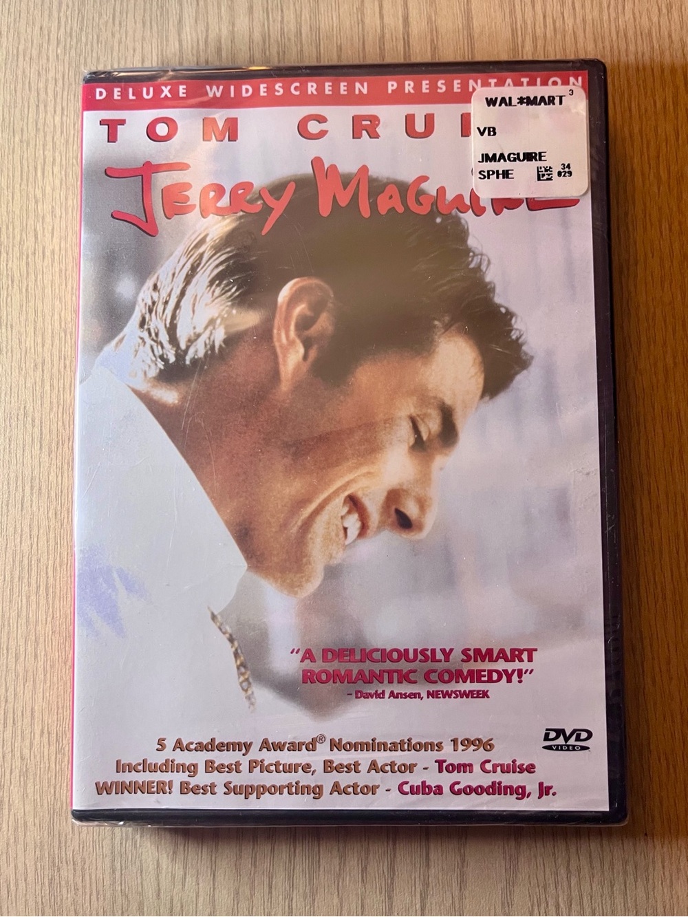 Jerry Maguire DVD 1996 Movie Tom Cruise Widescreen New Sealed Cuba Gooding Jr
